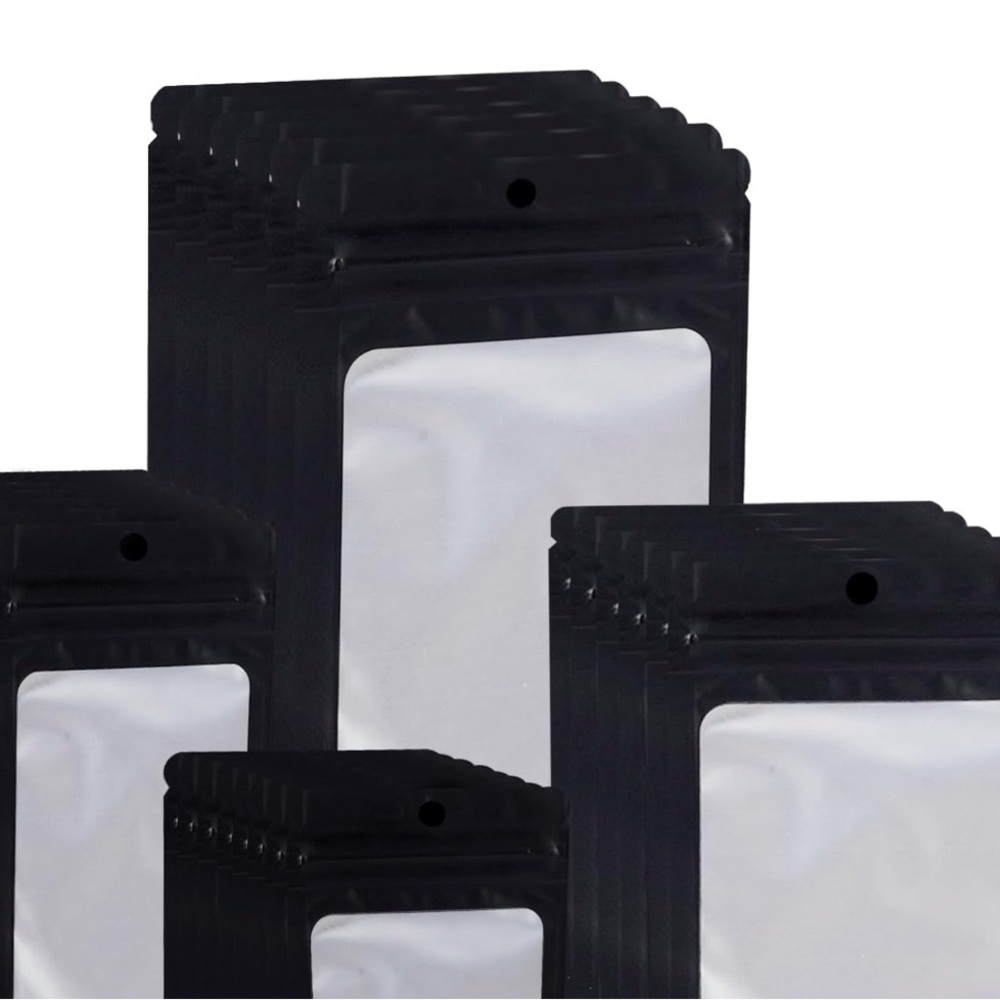 40 -  Holographic Ziplock Bags | 4 different sizes | Pick Your Color - Picture 6 of 8